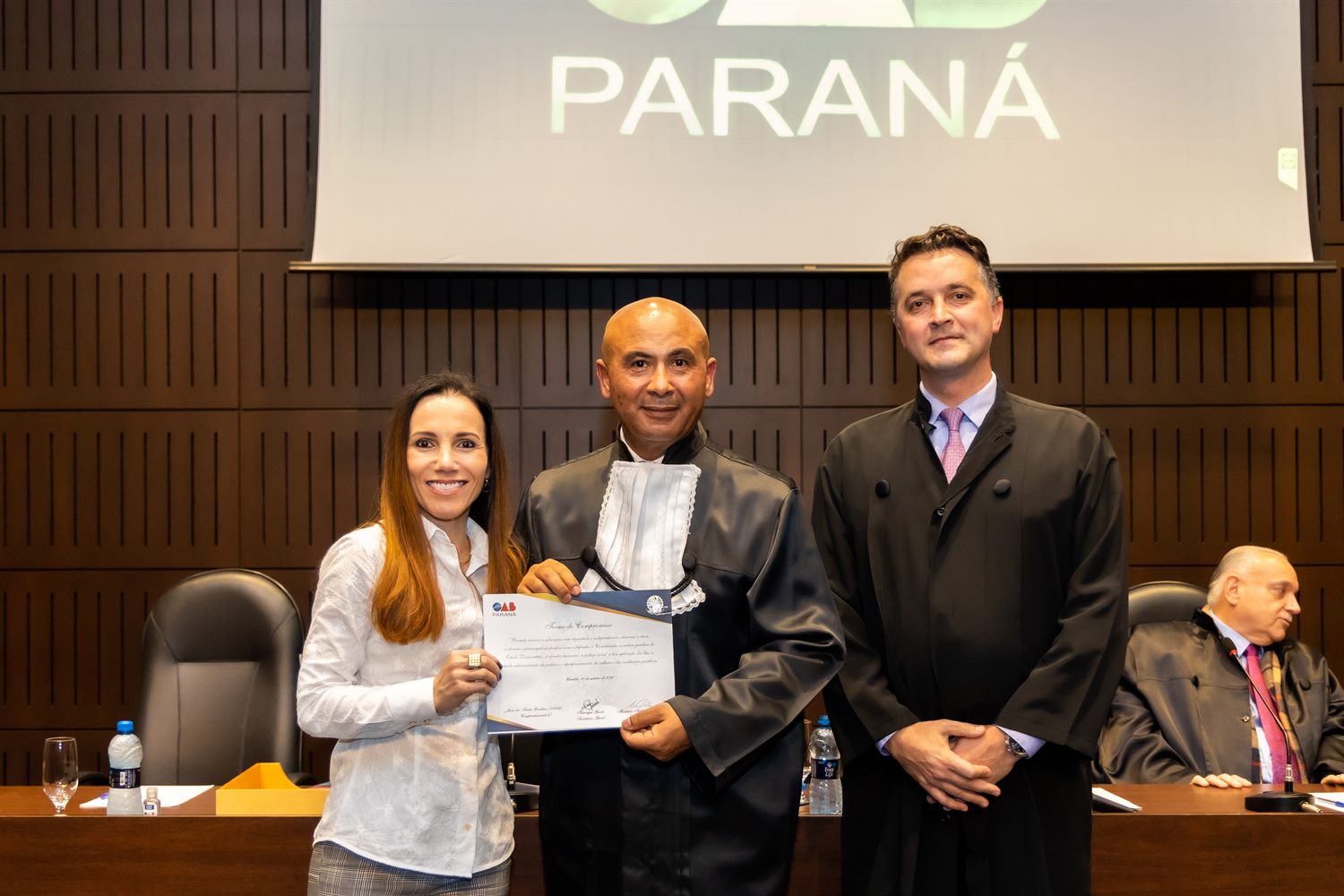 Jairo Cordeiro em evento na OAB Paraná