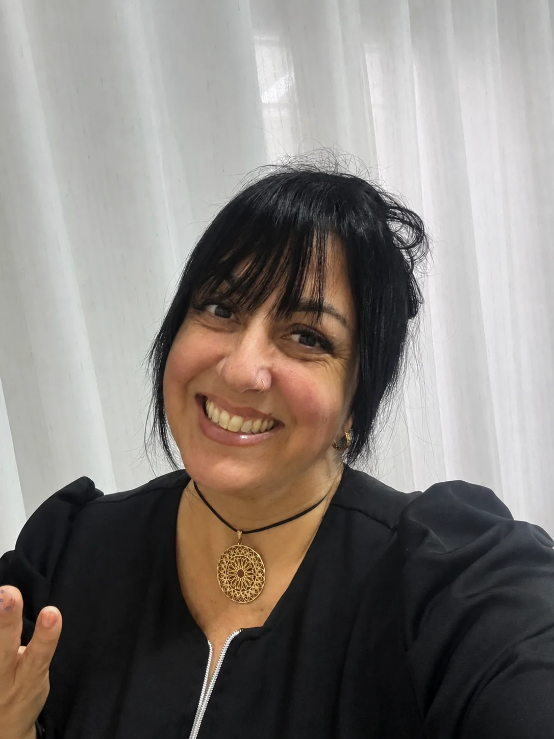 Luciane Rezende, profissional de depilação